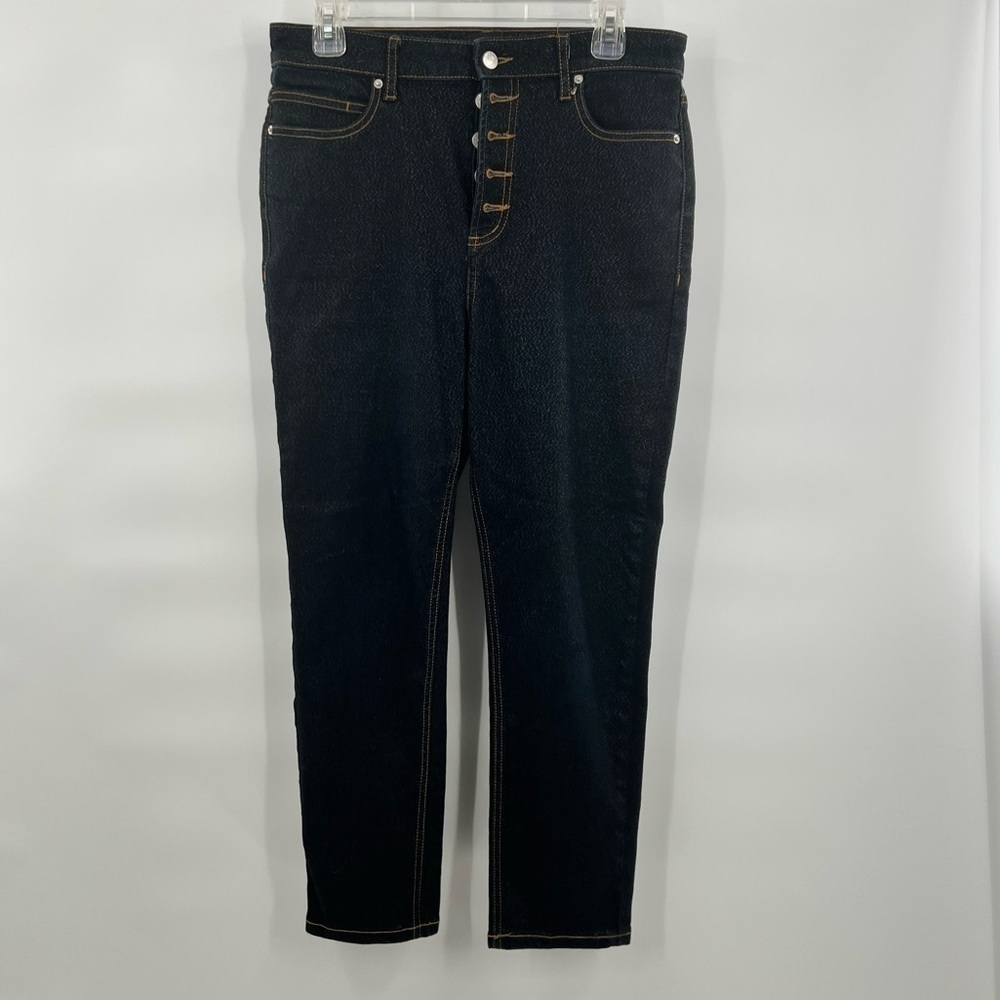 BDG blue jeans speckled gold button fly pants trousers size 30 urban outfitters